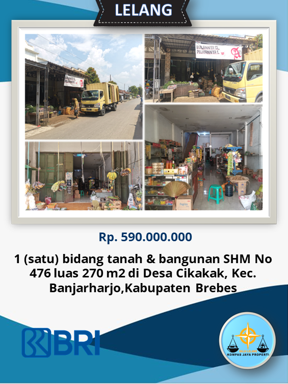 BANK BRI – Kompas Jaya Properti